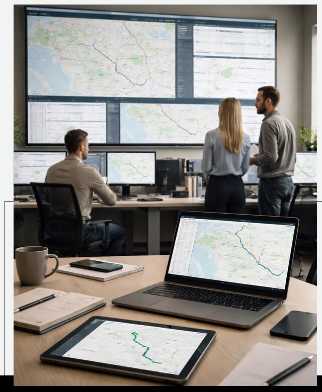 Трекинг грузов и Fleet Management, мониторинг автопарка в Нальчике