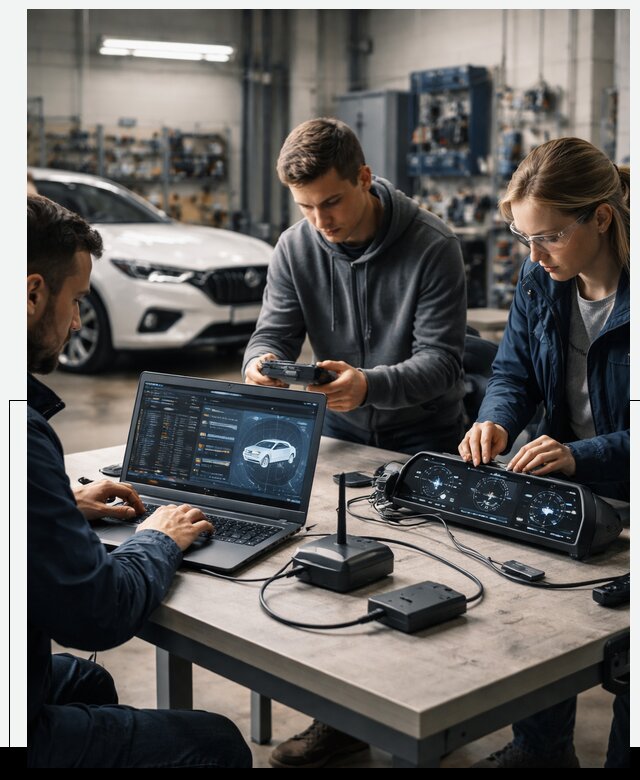 Разработка Connected Car и ПО для автопрома в Нальчике